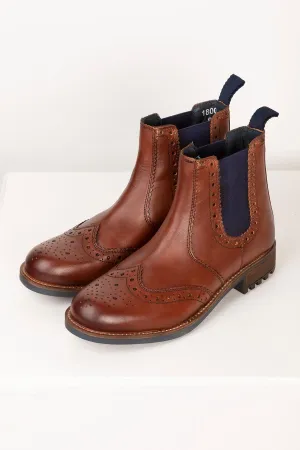 Men's Brogue Dealer Boots - Millington