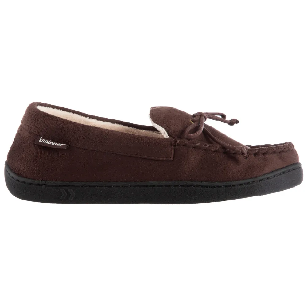 Men's Microsuede Whipstitch Moccasins