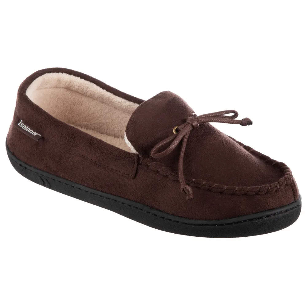 Men's Microsuede Whipstitch Moccasins