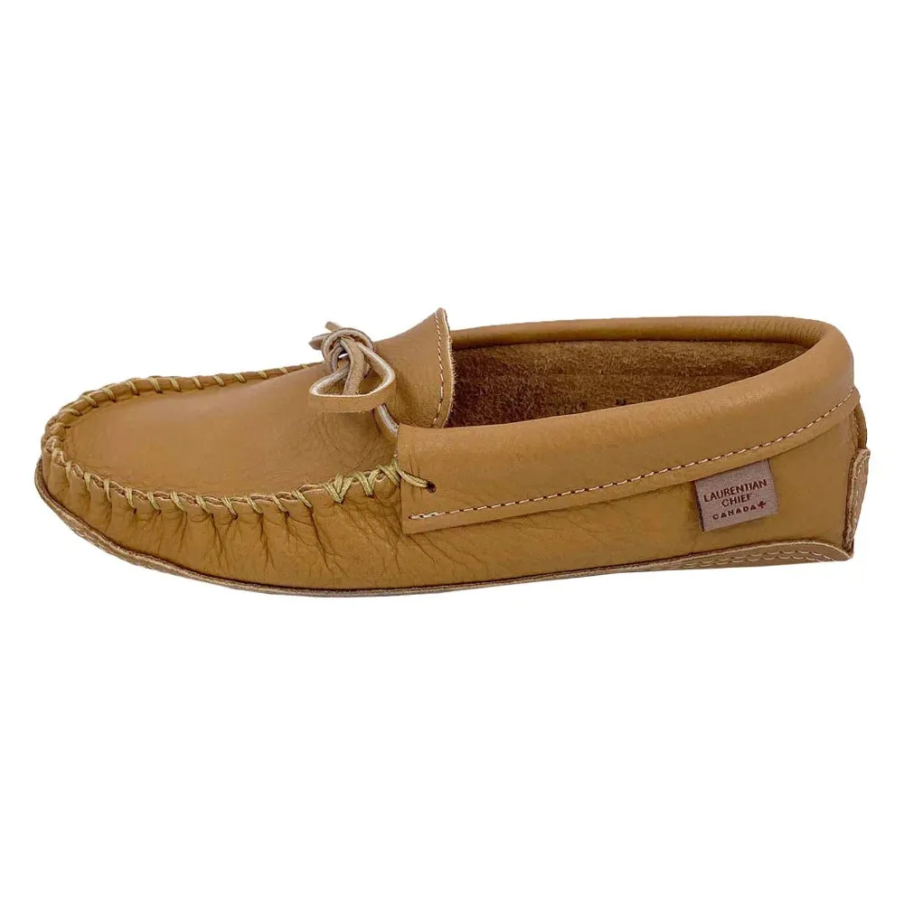 Men's Soft Sole Leather Moccasins Cork