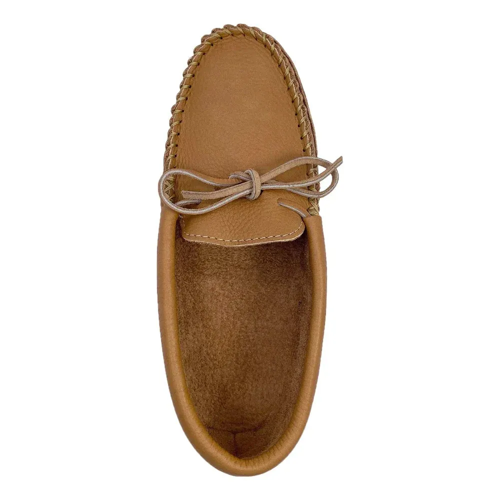 Men's Soft Sole Leather Moccasins Cork