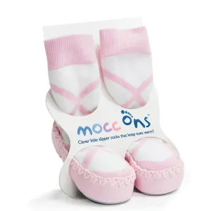 Mocc Ons Slipper Socks (Ballerina)