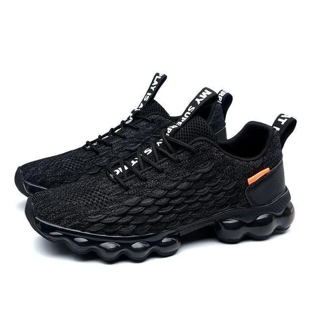 Newest Men Breathable Flying weaving Mesh Sneakers