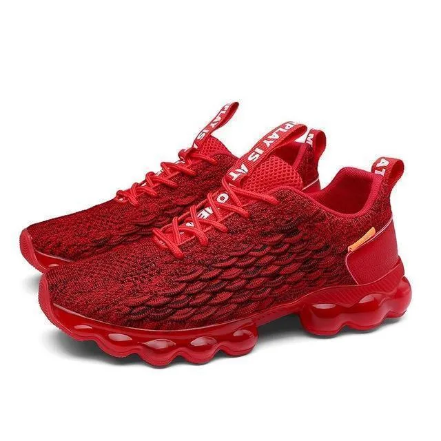 Newest Men Breathable Flying weaving Mesh Sneakers