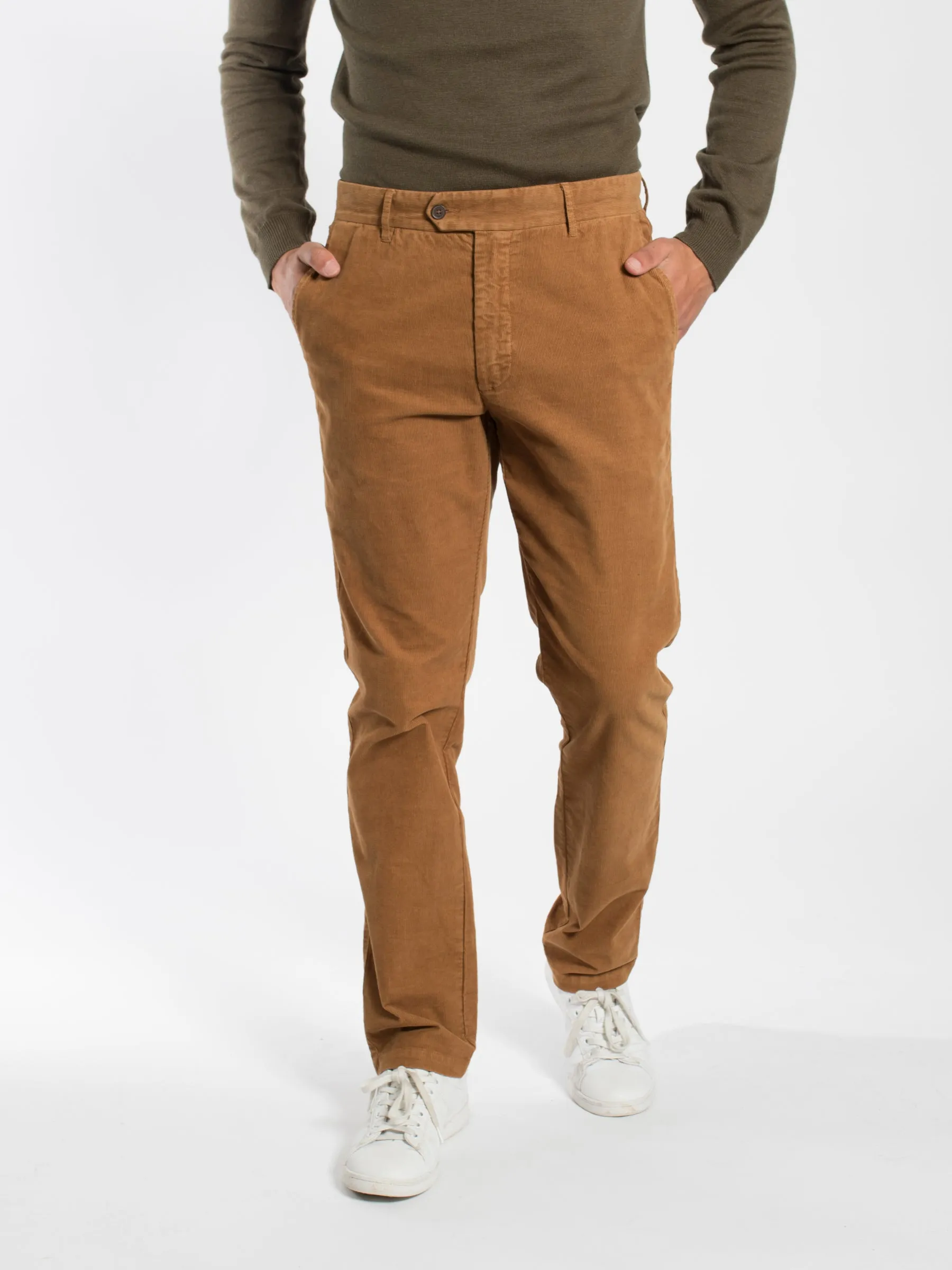 Nutmeg Corduroy Cotton Spandex Pant