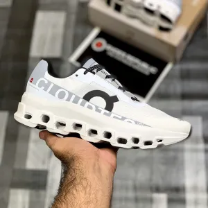 On Cloud Monster (White Black)