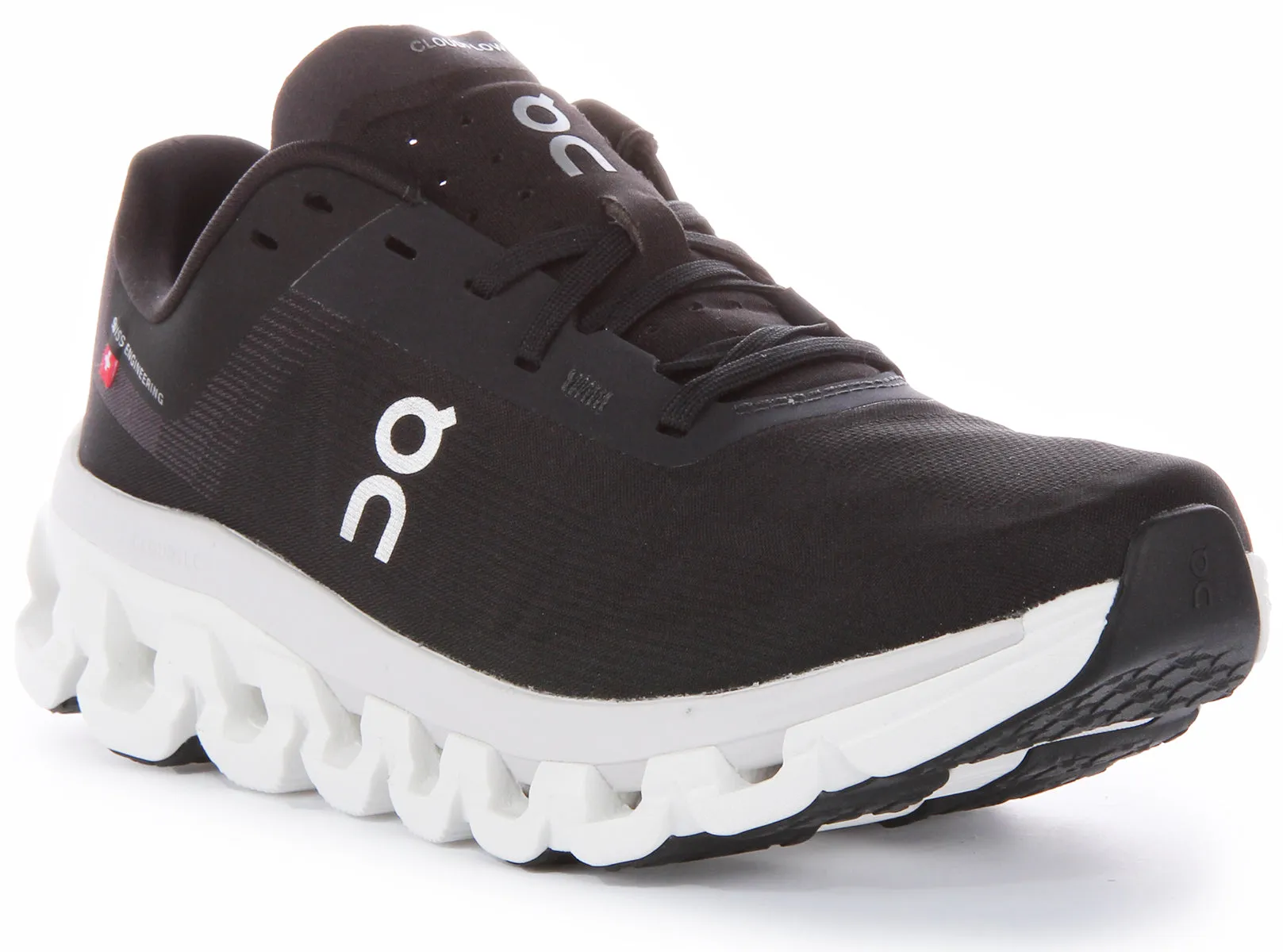 On Running Cloudflow 4 In Black White For Men