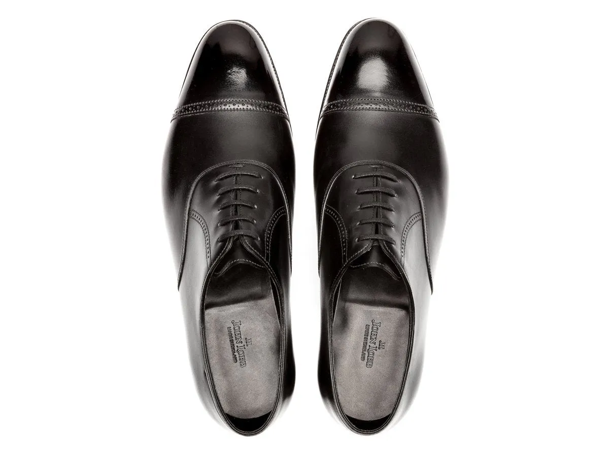 Philip II Black Oxford Calf