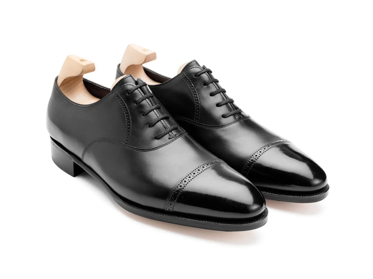 Philip II Black Oxford Calf