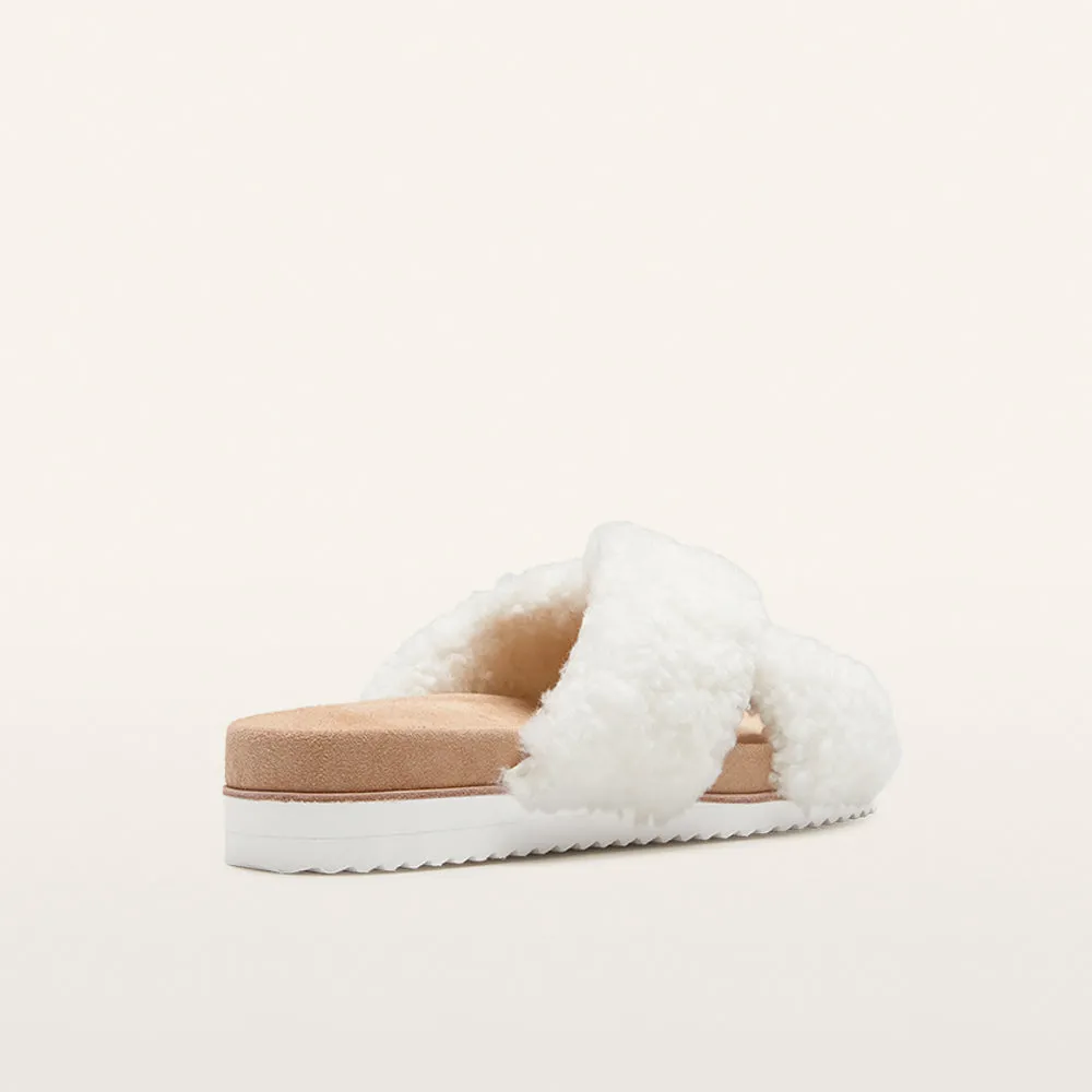 Rebel Cream Shearling