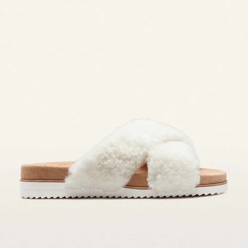 Rebel Cream Shearling