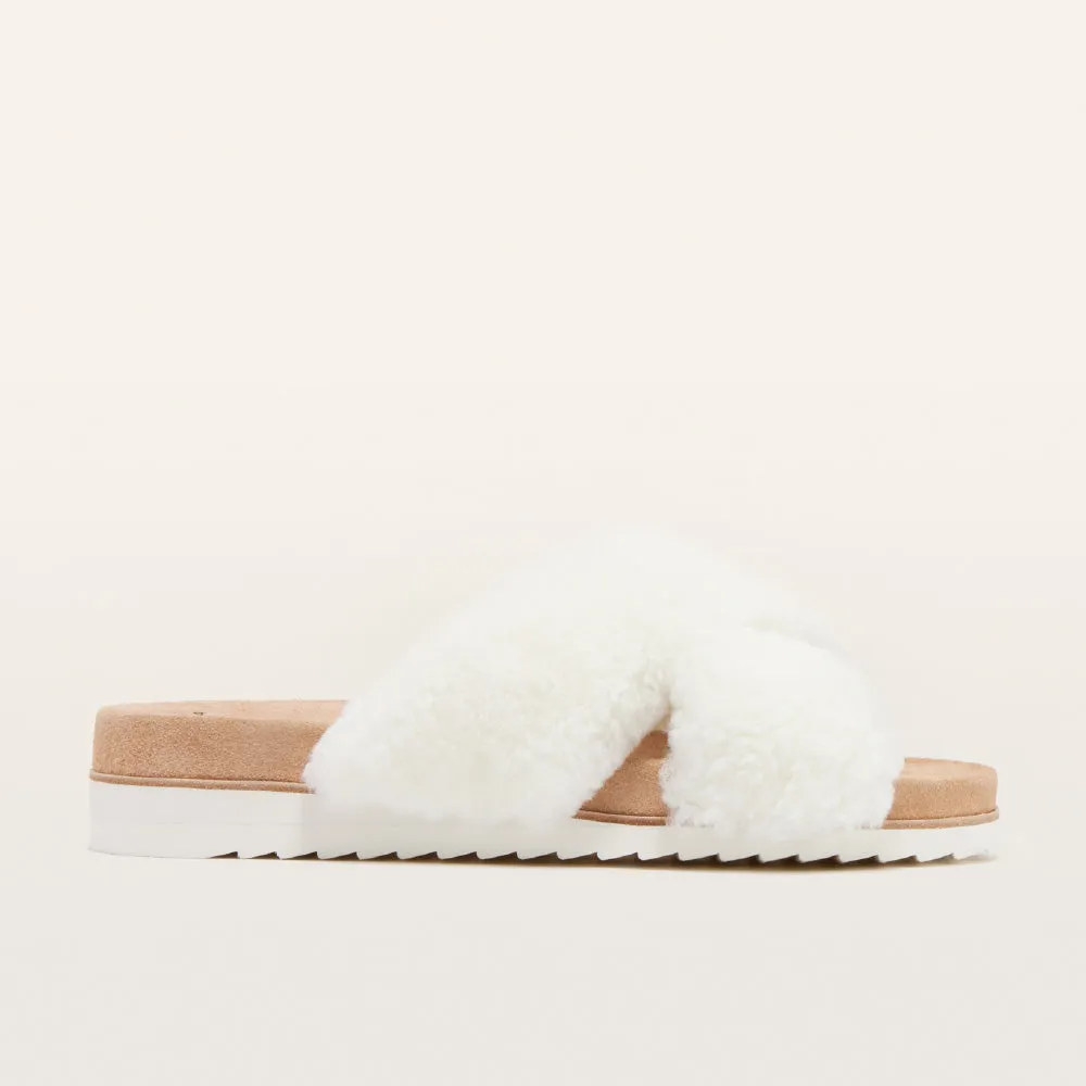 Rebel II Cream Shearling