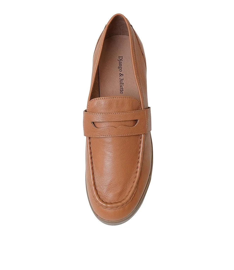 Remmi Scotch Leather Wedge Loafers