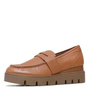 Remmi Scotch Leather Wedge Loafers