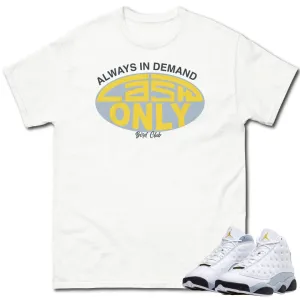 Retro 13 Blue Grey Cash Only Shirt