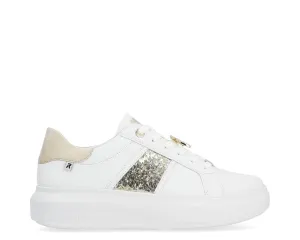 Rieker W1202-82 White/Gold