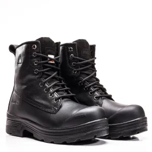 Royer Men's 2-Density Black 8" Work Boot 5002DD