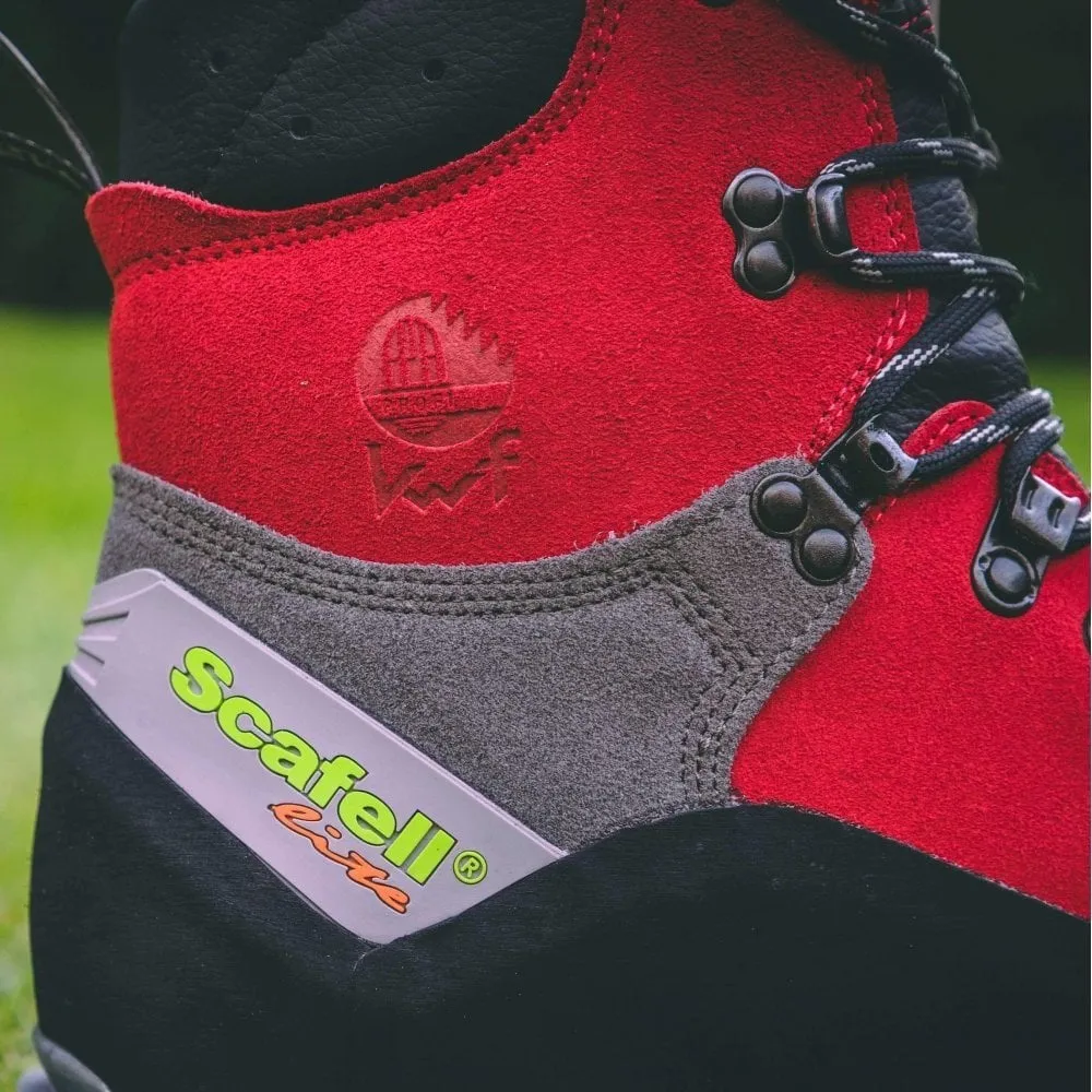 Scafell Lite Red Class 2 Chainsaw Boots