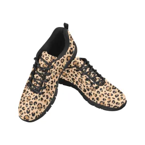 Skull Leopard Print Breathable Running Shoes