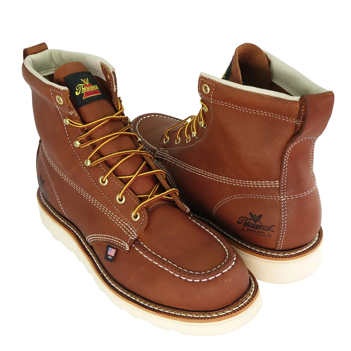 Thorogood 804-4200 American Heritage Steel Toe Work Boots