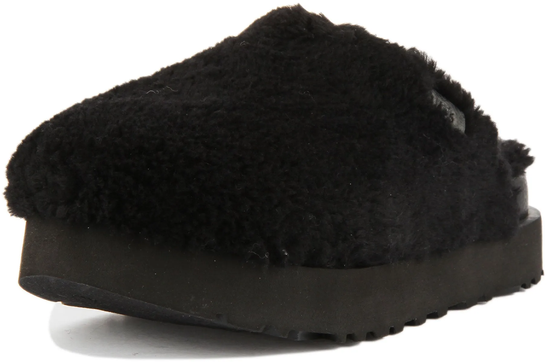 Ugg Australia Fuzz Sugar In Black For Women