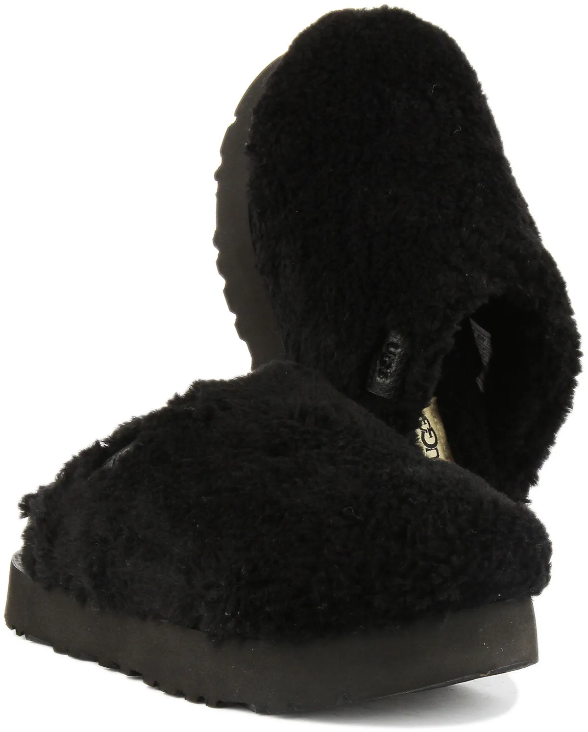 Ugg Australia Fuzz Sugar In Black For Women