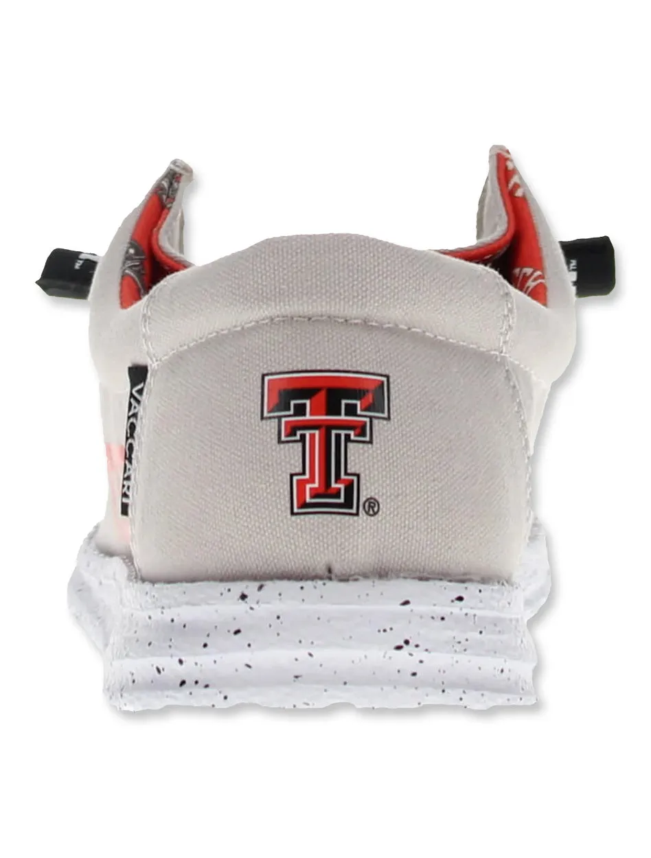 Vaccari Texas Tech "Nate" Grey Canvas Shoe