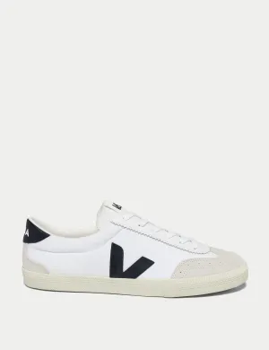 Volley Canvas - White Black