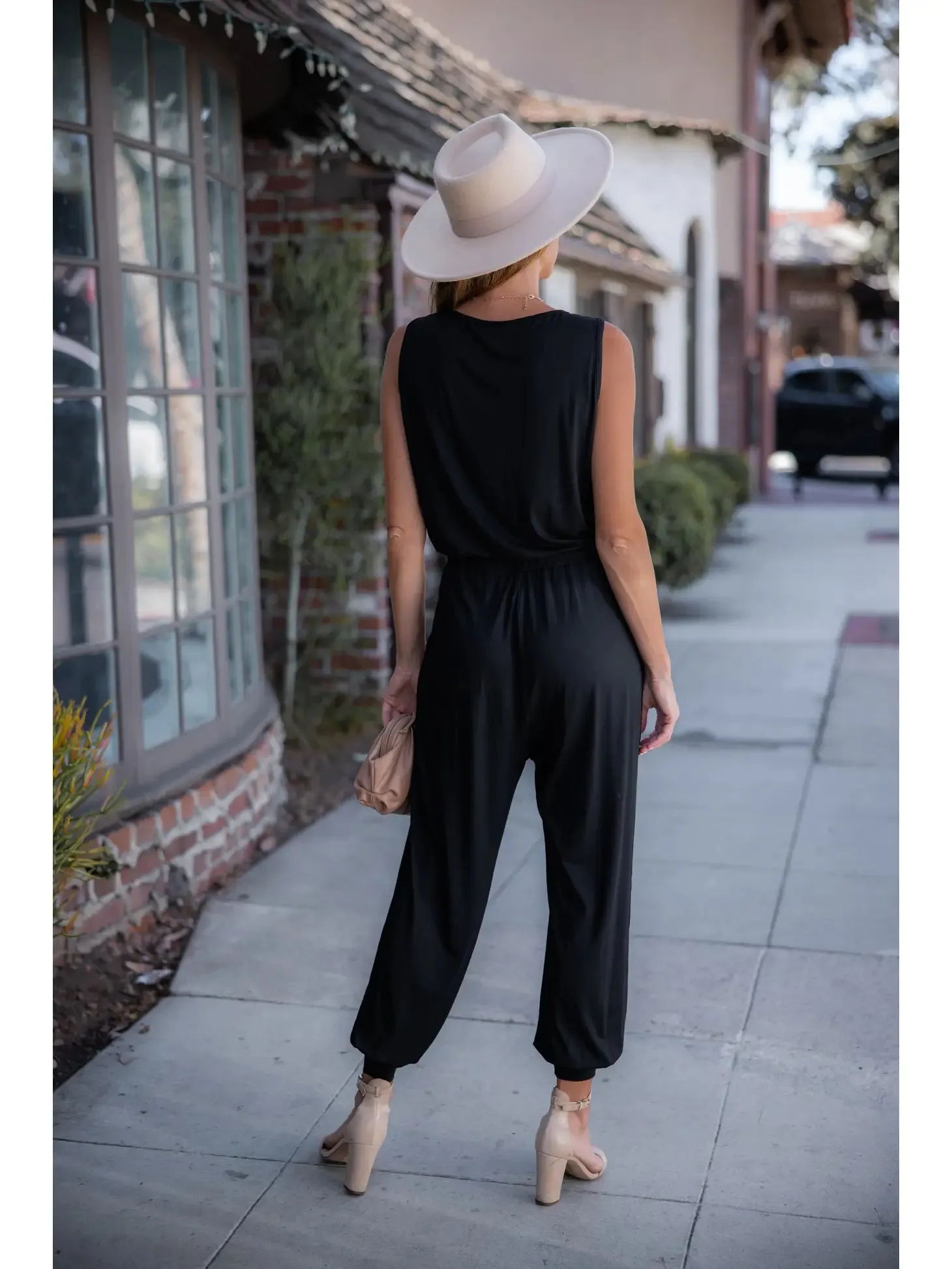 You're a Hot Shot Jumpsuit - Black