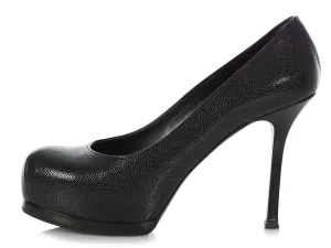 YSL Black Leather Pumps